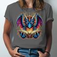 Bookworm Dragon Reading Book Lover Unisex Jersey T-Shirt