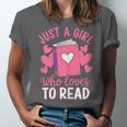 Bookworm Just A Girl Who Loves To Read Unisex Jersey T-Shirt