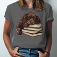 Boykin Spaniel Books Dog Breed Graphic Unisex Jersey T-Shirt