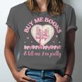 Buy Me Books And Tell Me I'm Pretty Coquette Book Lover Unisex Jersey T-Shirt