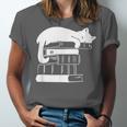 Cat Book Books And Cats Cat Lover Cat Mom Book Lovers Unisex Jersey T-Shirt