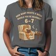 Cat Reading 6-7 Meme English Teacher Book Lover Humor Unisex Jersey T-Shirt Cat Reading 6-7 Meme English Teacher Book Lover Humor Unisex Jersey T-Shirt