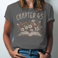 Chapter 45th Birthday Bookworm 45 Years Old For Book Lovers Unisex Jersey T-Shirt Chapter 45th Birthday Bookworm 45 Years Old For Book Lovers Unisex Jersey T-Shirt