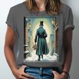 Charles Dickens Christmas Classic Book Ebeneezer Scrooge -Adults Kids Small Short Sleeve T-Shirt Unisex Jersey T-Shirt