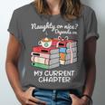 Christmas Book Lovers Naughty Or Nice Unisex Jersey T-Shirt Christmas Book Lovers Naughty Or Nice Unisex Jersey T-Shirt