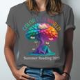Color Our World Summer Reading 2025 Tree Book Lover Camping Unisex Jersey T-Shirt Color Our World Summer Reading 2025 Tree Book Lover Camping Unisex Jersey T-Shirt