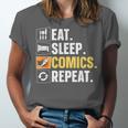 Comic Book Comic Stuff & Accessories -Adult Small Modern Letter Print Crew Collar Short Sleeve T-Shirt Unisex Jersey T-Shirt