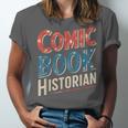 Comic Book Historian Vintage Comic Book Collector Unisex Jersey T-Shirt Comic Book Historian Vintage Comic Book Collector Unisex Jersey T-Shirt