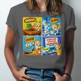 Comic Reader Comic Book Merch Vintage Reading Comic Books Unisex Jersey T-Shirt Comic Reader Comic Book Merch Vintage Reading Comic Books Unisex Jersey T-Shirt