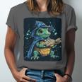 Cool Magical Book With Wizard Turtle For Adults And Kids Unisex Jersey T-Shirt