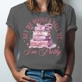 Coquette Aesthetic Bow Buy Me Books & Tell Me I'm Pretty Unisex Jersey T-Shirt Coquette Aesthetic Bow Buy Me Books & Tell Me I'm Pretty Unisex Jersey T-Shirt