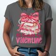 Coquette Bow All Booked For Valentine Book Lover Bookish Unisex Jersey T-Shirt Coquette Bow All Booked For Valentine Book Lover Bookish Unisex Jersey T-Shirt