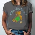 Corduroy Where's My Button Teddy Bear Retro Children's Book Unisex Jersey T-Shirt Corduroy Where's My Button Teddy Bear Retro Children's Book Unisex Jersey T-Shirt