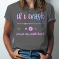If I Crash Pause My Audiobook Listener Bookish Book Lover Unisex Jersey T-Shirt If I Crash Pause My Audiobook Listener Bookish Book Lover Unisex Jersey T-Shirt