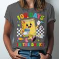 Cute 100 Days In The Books Groovy Boy Girl Teacher Unisex Jersey T-Shirt