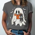 Cute Ghost Reading Book Spooky Season Halloween Costume Kids Unisex Jersey T-Shirt Cute Ghost Reading Book Spooky Season Halloween Costume Kids Unisex Jersey T-Shirt