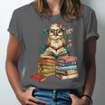 Cute Reading Chicken With Glasses Books Bookworm Reader Book Unisex Jersey T-Shirt Cute Reading Chicken With Glasses Books Bookworm Reader Book Unisex Jersey T-Shirt
