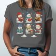 Cute Snowman Reading Books Christmas Winter Book Lover Unisex Jersey T-Shirt Cute Snowman Reading Books Christmas Winter Book Lover Unisex Jersey T-Shirt