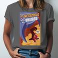 Disney Pixar The Incredibles Omnidroid Comic Book Cover Unisex Jersey T-Shirt