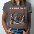 Dragon In A World Full Of Bookworms Be A Book Dragon Unisex Jersey T-Shirt Dragon In A World Full Of Bookworms Be A Book Dragon Unisex Jersey T-Shirt