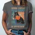 Drink Coffee Read Books Dismantle Systems Of Oppression Cat Unisex Jersey T-Shirt Drink Coffee Read Books Dismantle Systems Of Oppression Cat Unisex Jersey T-Shirt