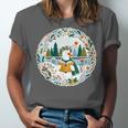 Duck Wilderness Book Reading Illustration Floral Unisex Jersey T-Shirt Duck Wilderness Book Reading Illustration Floral Unisex Jersey T-Shirt