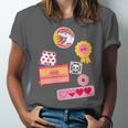 Dungeon Crawler Carl Colorful Sticker Collage LitRPG Book Unisex Jersey T-Shirt Dungeon Crawler Carl Colorful Sticker Collage LitRPG Book Unisex Jersey T-Shirt