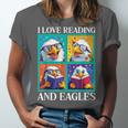 Eagle Love Reading And Eagles Child Book Lover Unisex Jersey T-Shirt Eagle Love Reading And Eagles Child Book Lover Unisex Jersey T-Shirt