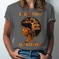 Education Is Freedom Teacher Book Black History Month Unisex Jersey T-Shirt