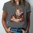Elizabeth I Reading A Book Unisex Jersey T-Shirt Elizabeth I Reading A Book Unisex Jersey T-Shirt