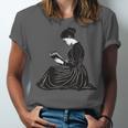 Emily Dickinson Reading A Book Unisex Jersey T-Shirt Emily Dickinson Reading A Book Unisex Jersey T-Shirt
