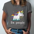 Ew People Unicorn Lover Introvert Rainbow Unicorn Unisex Jersey T-Shirt Ew People Unicorn Lover Introvert Rainbow Unicorn Unisex Jersey T-Shirt