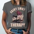 Fairy Smut Is My Therapy Romantasy Spicy Books Faerie Tales Unisex Jersey T-Shirt Fairy Smut Is My Therapy Romantasy Spicy Books Faerie Tales Unisex Jersey T-Shirt