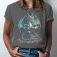 Fantasy Dragon Reading Magical Book Lover Halloween Vibes Unisex Jersey T-Shirt Fantasy Dragon Reading Magical Book Lover Halloween Vibes Unisex Jersey T-Shirt