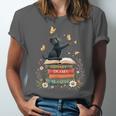 Fantasy Drama Tragedy Reading Lover Book Cat Humor Unisex Jersey T-Shirt
