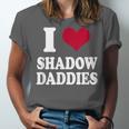 Fantasy Romantasy Book Lover I Love Heart Shadow Daddies Unisex Jersey T-Shirt Fantasy Romantasy Book Lover I Love Heart Shadow Daddies Unisex Jersey T-Shirt