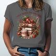 Fully Booked For Christmas Cozy Holiday Books Winter Reading Unisex Jersey T-Shirt Fully Booked For Christmas Cozy Holiday Books Winter Reading Unisex Jersey T-Shirt