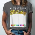 Guestbook My 21st Birthday Sign My Shirt Birthday Party Unisex Jersey T-Shirt