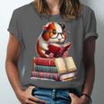 Guinea Pig Reading Books Matching Bookworm Readers Librarian Unisex Jersey T-Shirt Guinea Pig Reading Books Matching Bookworm Readers Librarian Unisex Jersey T-Shirt
