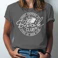 What Happens At Book Club Stays At Book Club Unisex Jersey T-Shirt What Happens At Book Club Stays At Book Club Unisex Jersey T-Shirt