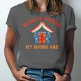 Home Is Where My Books Are Unisex Jersey T-Shirt
