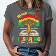 Honoring Past Inspiring Future History Month Book Tree Unisex Jersey T-Shirt