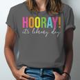 Hooray It's Library Day Teacher Reader Books Back To School Unisex Jersey T-Shirt Hooray It's Library Day Teacher Reader Books Back To School Unisex Jersey T-Shirt