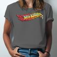 Hot Wheels Comic Book Fire Logo Unisex Jersey T-Shirt Hot Wheels Comic Book Fire Logo Unisex Jersey T-Shirt