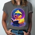 Humor Rubber Duck Reading Book Unisex Jersey T-Shirt Humor Rubber Duck Reading Book Unisex Jersey T-Shirt