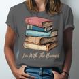 I'm With The Banned Read Banned Books Bookworm Men Women Unisex Jersey T-Shirt I'm With The Banned Read Banned Books Bookworm Men Women Unisex Jersey T-Shirt