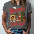 I'm Booked For The Holidays Christmas Reading Bookworm Xmas Unisex Jersey T-Shirt I'm Booked For The Holidays Christmas Reading Bookworm Xmas Unisex Jersey T-Shirt