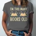 I'm This Many Books Old Read Book 2nd Birthday 2 Years Old Unisex Jersey T-Shirt I'm This Many Books Old Read Book 2nd Birthday 2 Years Old Unisex Jersey T-Shirt