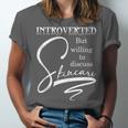 Introverted Skincare Esthetician Beautician Cosmetologist Unisex Jersey T-Shirt