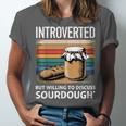 Introverted But Willing To Discuss Sourdough Vintage Baking Unisex Jersey T-Shirt Introverted But Willing To Discuss Sourdough Vintage Baking Unisex Jersey T-Shirt